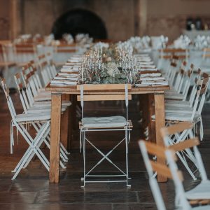 chaises square bois galettes de chaises guirlande scintillante